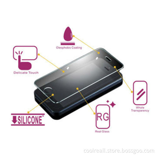 Smart phone accessories/tempered glass screen protector for iPhone 4/4s